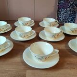 Salins, Mirande cups and saucers
