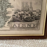 Old map of the Aisne