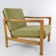Olive heather BZ armchair