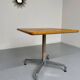 Belform small wooden and metal dining table from the 80s