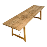 Old folding guinguette table 1