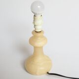 Ivory alabaster lamp