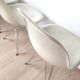 Vintage set of 4 fiberglass dining chairs by Eames – Herman Miller