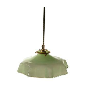 Water green vintage globe pendant lamp