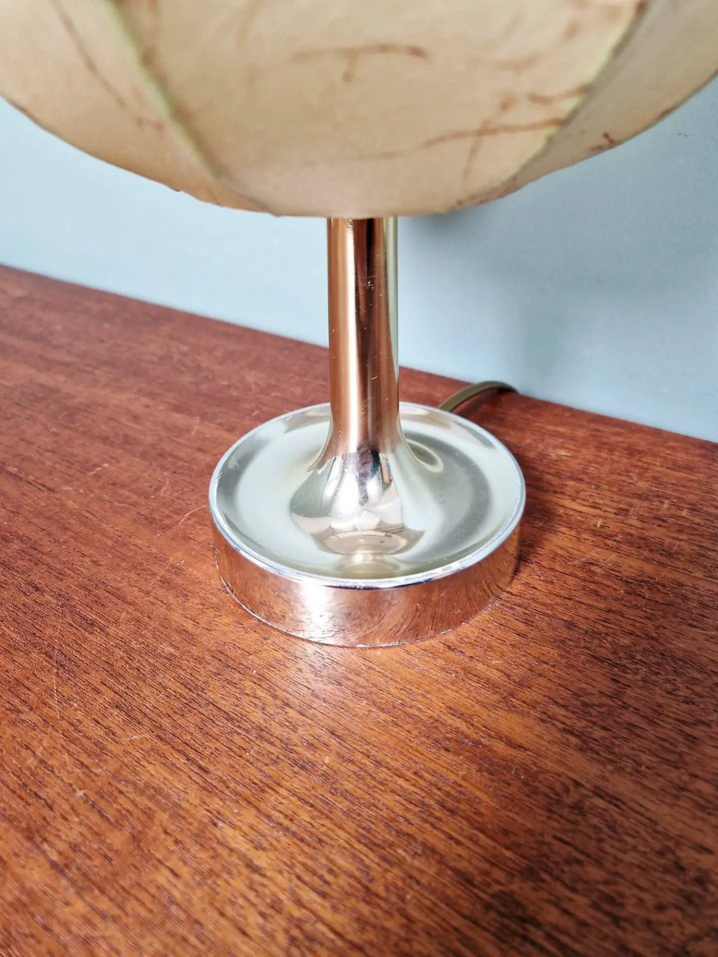 Lampe de table Cocoon, Goldkant Leuchten, 1960