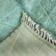Handmade natural wool rug, size 100 x 200 cm