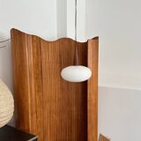 Opaline pendant light Louis Kalff