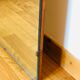 Scandinavian teak mirror 128x47cm