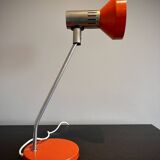 Orange retro desk lamp