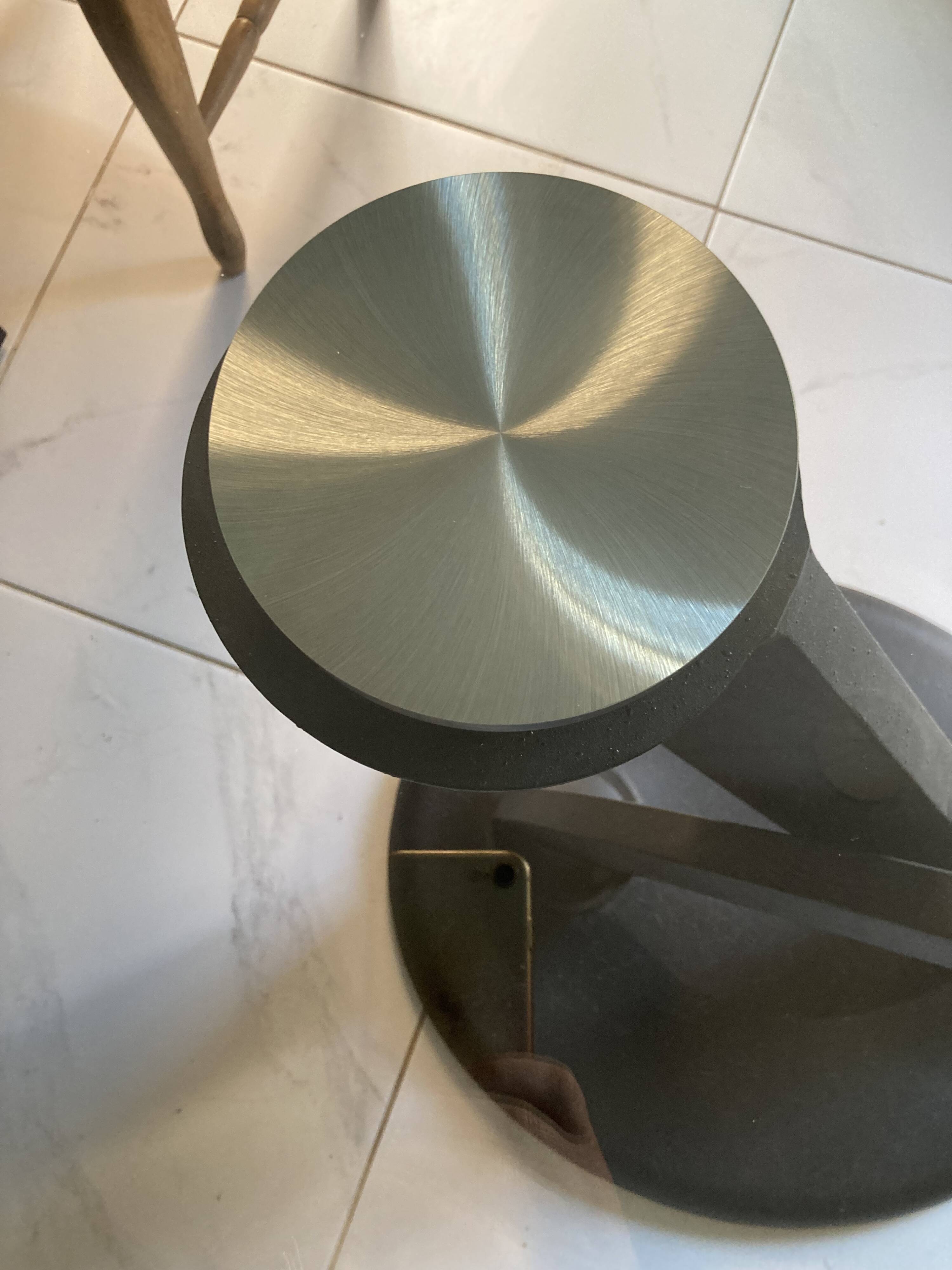 Roche bobois extendable glass dining table