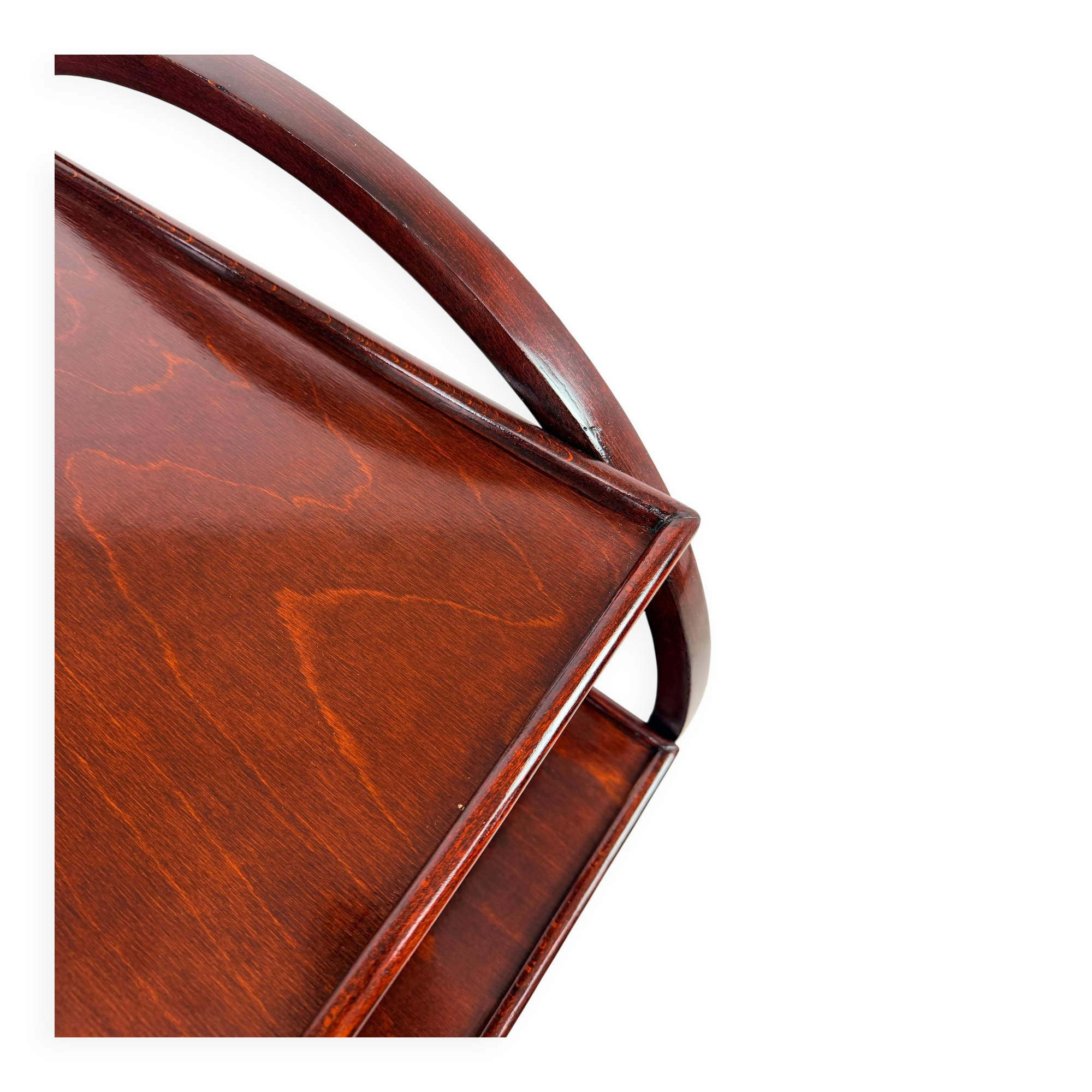 Art Deco service trolley no. 1157 by Thonet Debrecen
