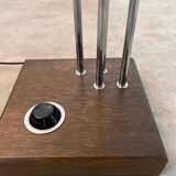 Old metal table lamp Italian design Gioffredo REGGIANI 70s vintage 4 lights