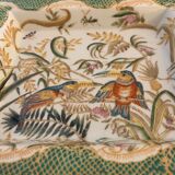 Empty hand-painted porcelain pocket Fabienne Jouvin