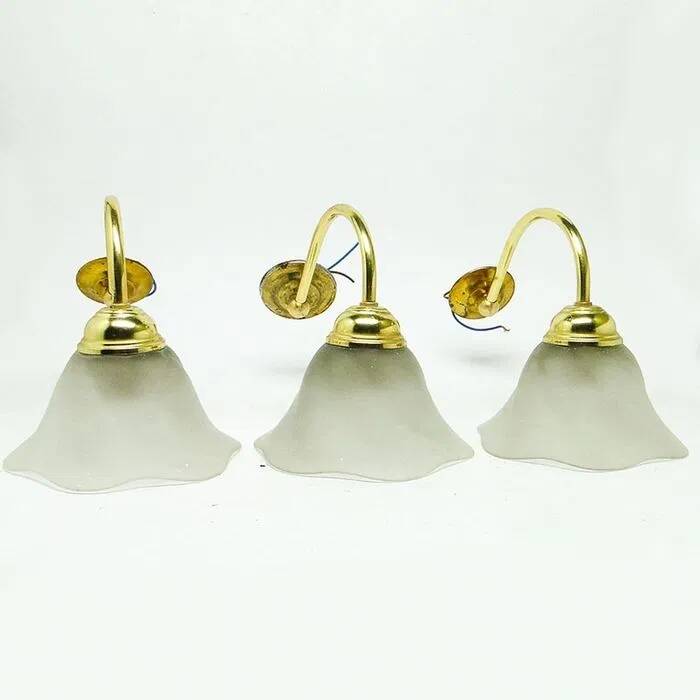 CIZ ART DECO set of wall lamps in the Art Nouveau style