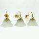 CIZ ART DECO set of wall lamps in the Art Nouveau style
