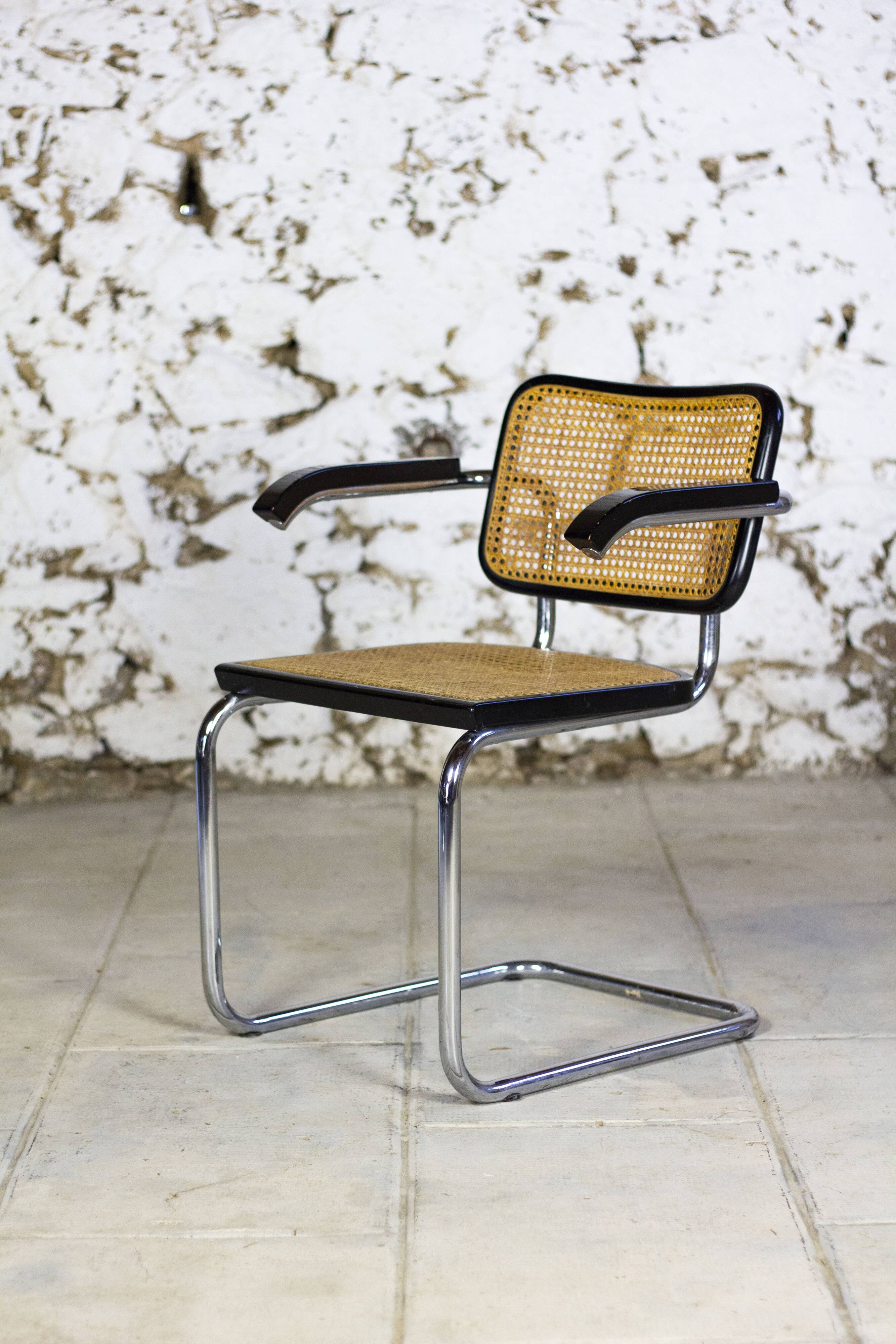 Cesca b64 armchair Marcel Breuer