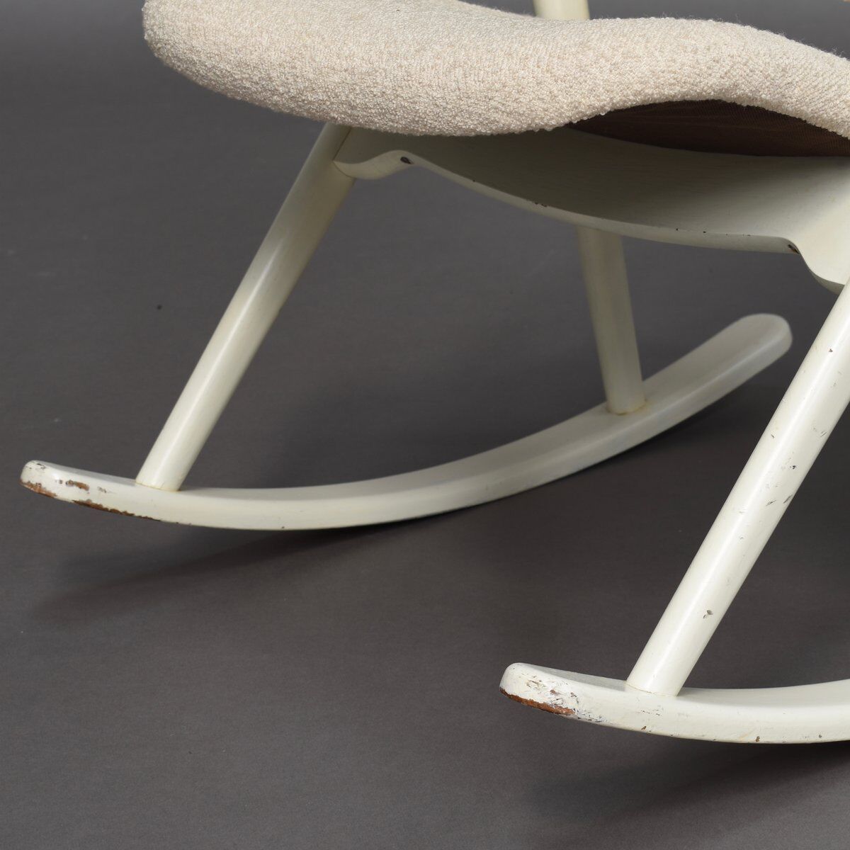 Fauteuil à bascule par Haug pour E. M. OG Trevarefabrikk