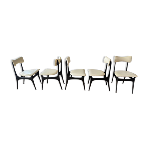 Ensemble de 5 chaises - alfred hendrickx