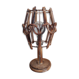 Table lamp rattan