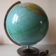 Old luminous terrestrial globe Duplex Columbus Berlin political and physical