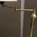Brass floor lamp