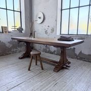 Table monastère chêne 1950 XXL