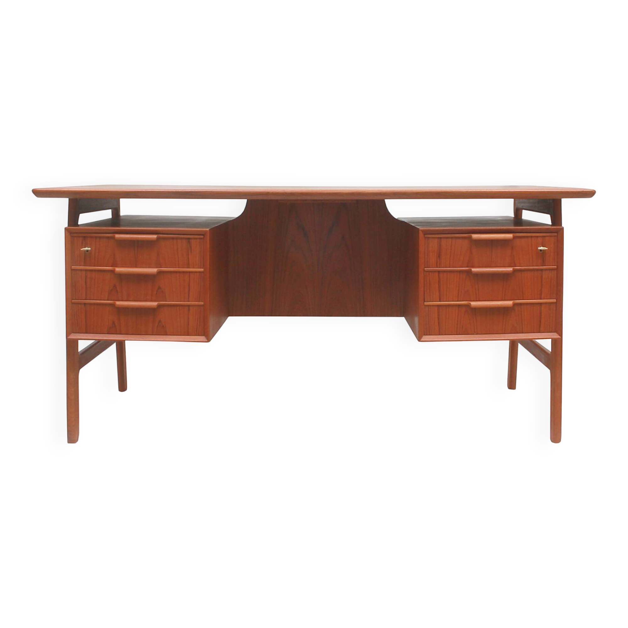 1960s desk in teak