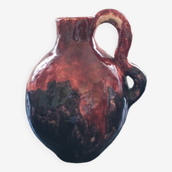 Purple artist vase