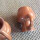 Series of 3 cups in sandstone