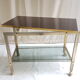 Console vintage plateau pivotant