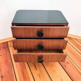 Czechoslovakian Nightstands by J. Halabala for UP Závody, 1950s, Set of 3
