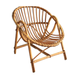 Child Rotin shell chair