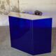 Deux consoles bleu klein vintage 1988