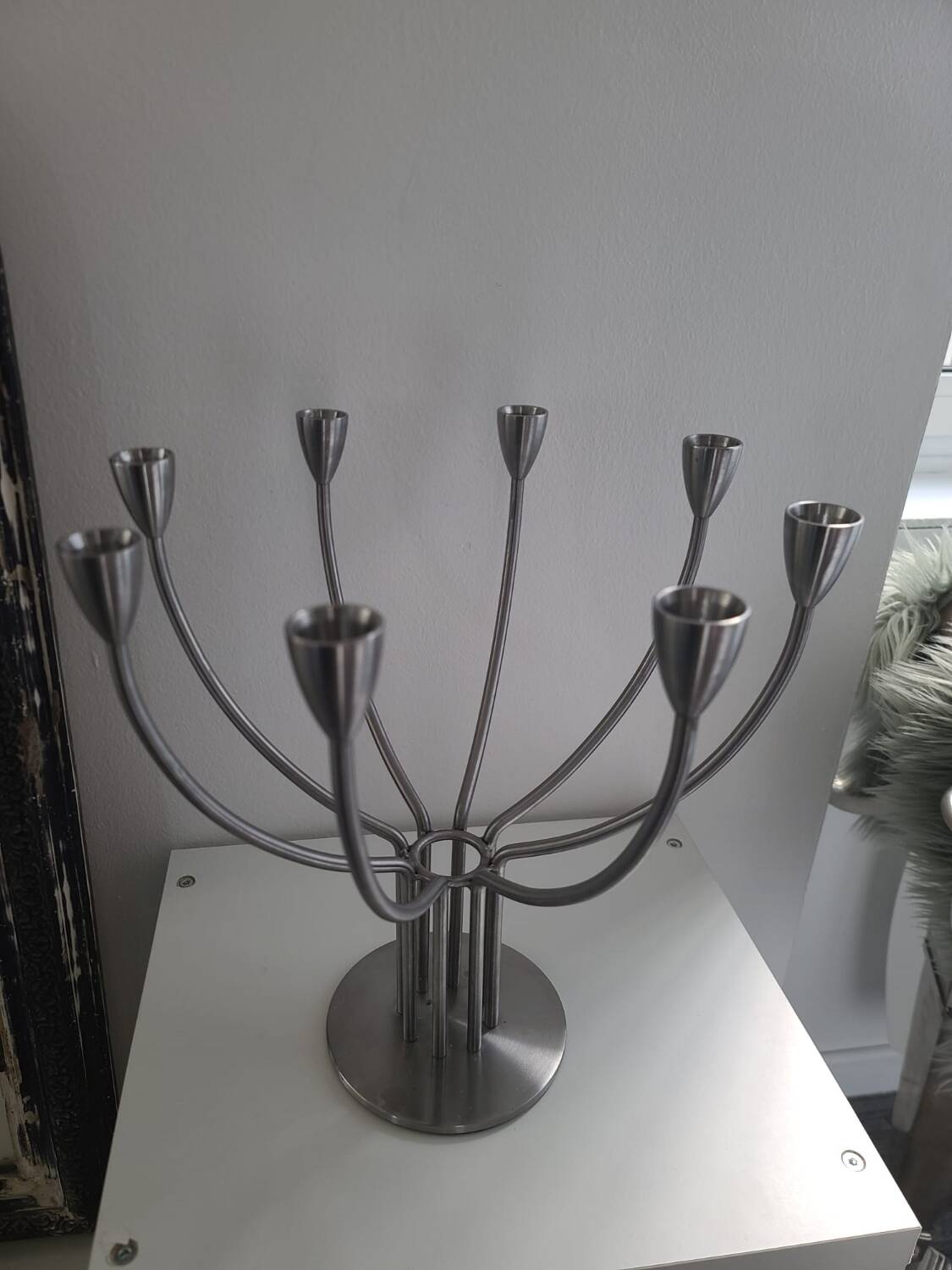 Hagberg candlestick / 8-arm candle holder - IKEA vintage