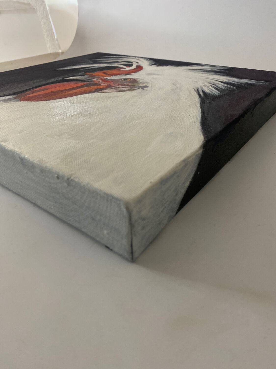 Coq - contemporary oil painting on canvas
