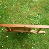 Vintage blond wood folding chair