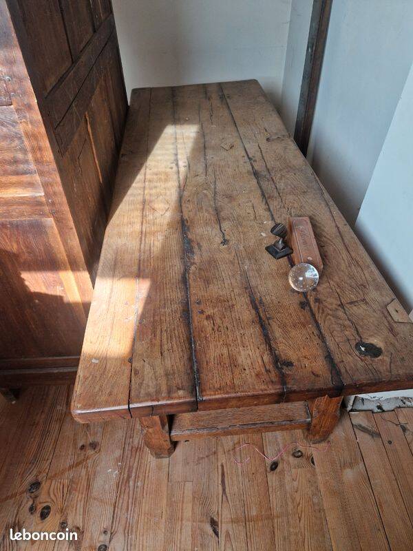 Antique farmhouse table