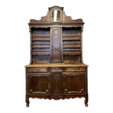 Louis XV period clock dresser in solid wood circa 1750