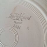 Set of 11 plates model 5041 Digoin Sarreguemines. Vintage ironstone