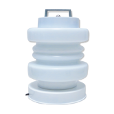 Lampe lanterne en verre Mazzega années 60