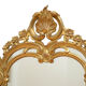 19th century giltwood wall mirror - 116x71cm