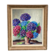 Old painting pattern flowers