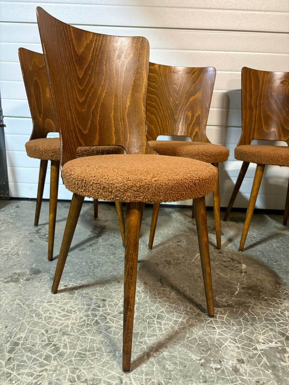 Set of 6 Baumann bistro chairs