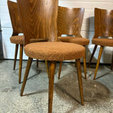 Set of 6 Baumann bistro chairs