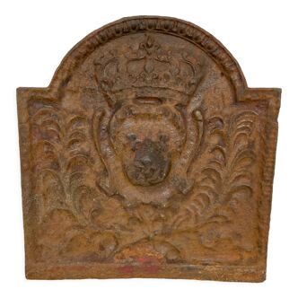 Fireplace plate