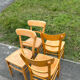 Chaise de bistro vintage industriel