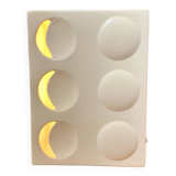 “Moon & sun” ceramic lamp