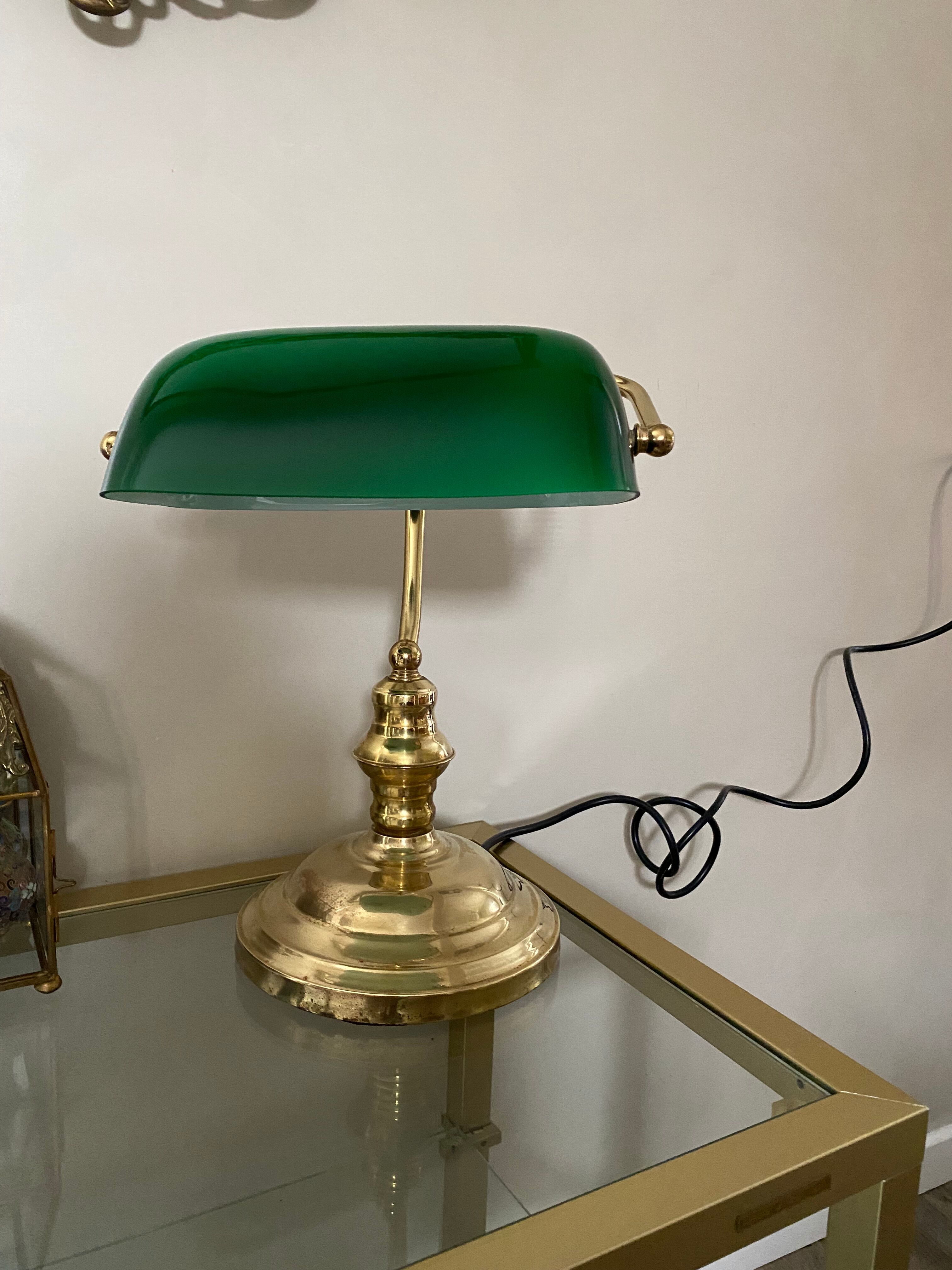 Lampe de banquier