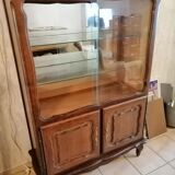 Wooden furniture and glass
