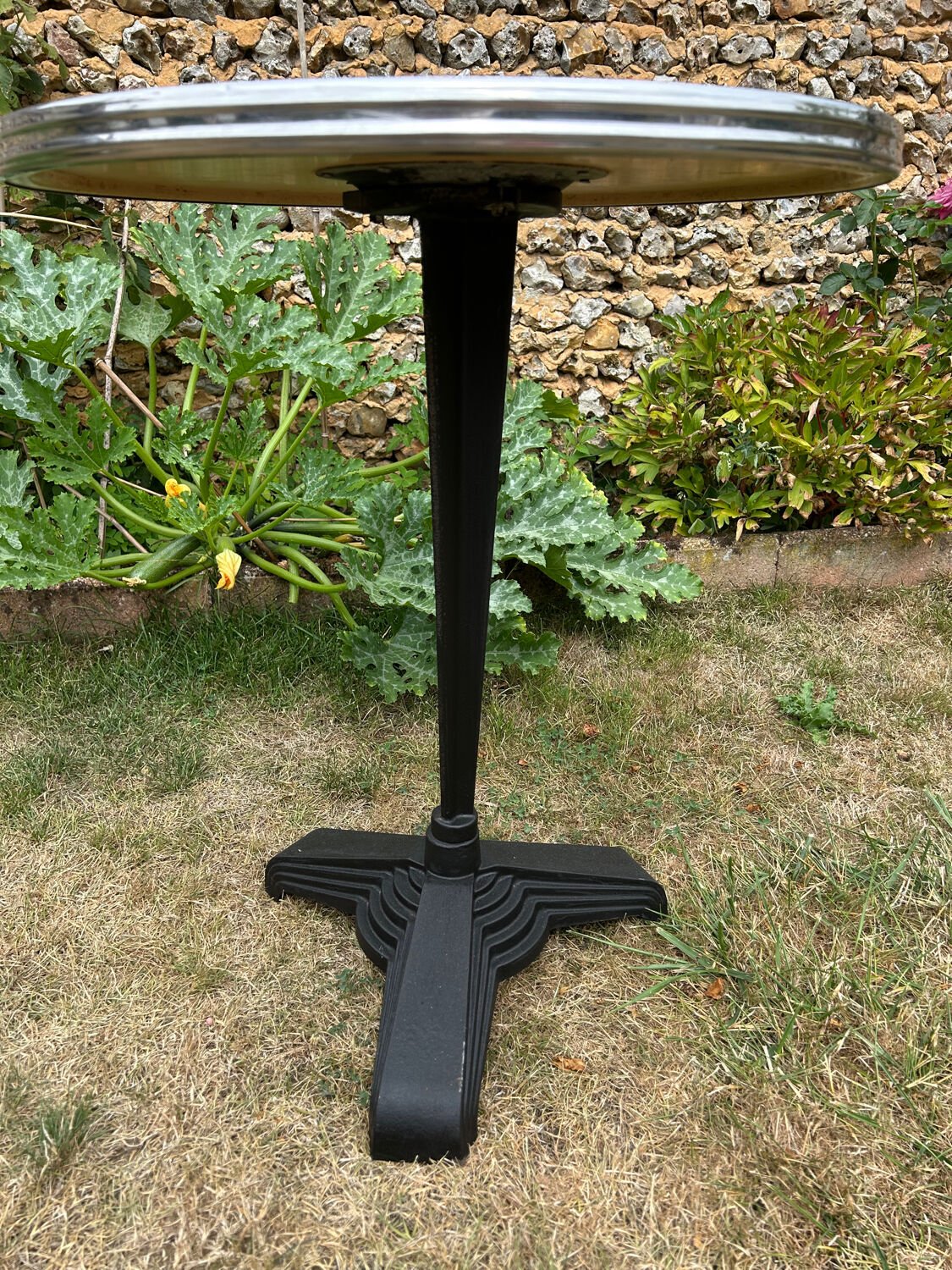 Guéridon de bistrot vintage 1940